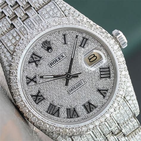 diamond rolex watch men|rolex full diamond original.